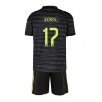 Real Madrid Lucas Vazquez #17 Fotballklær Tredjedraktsett Barn 2022-23 Kortermet (+ korte bukser)